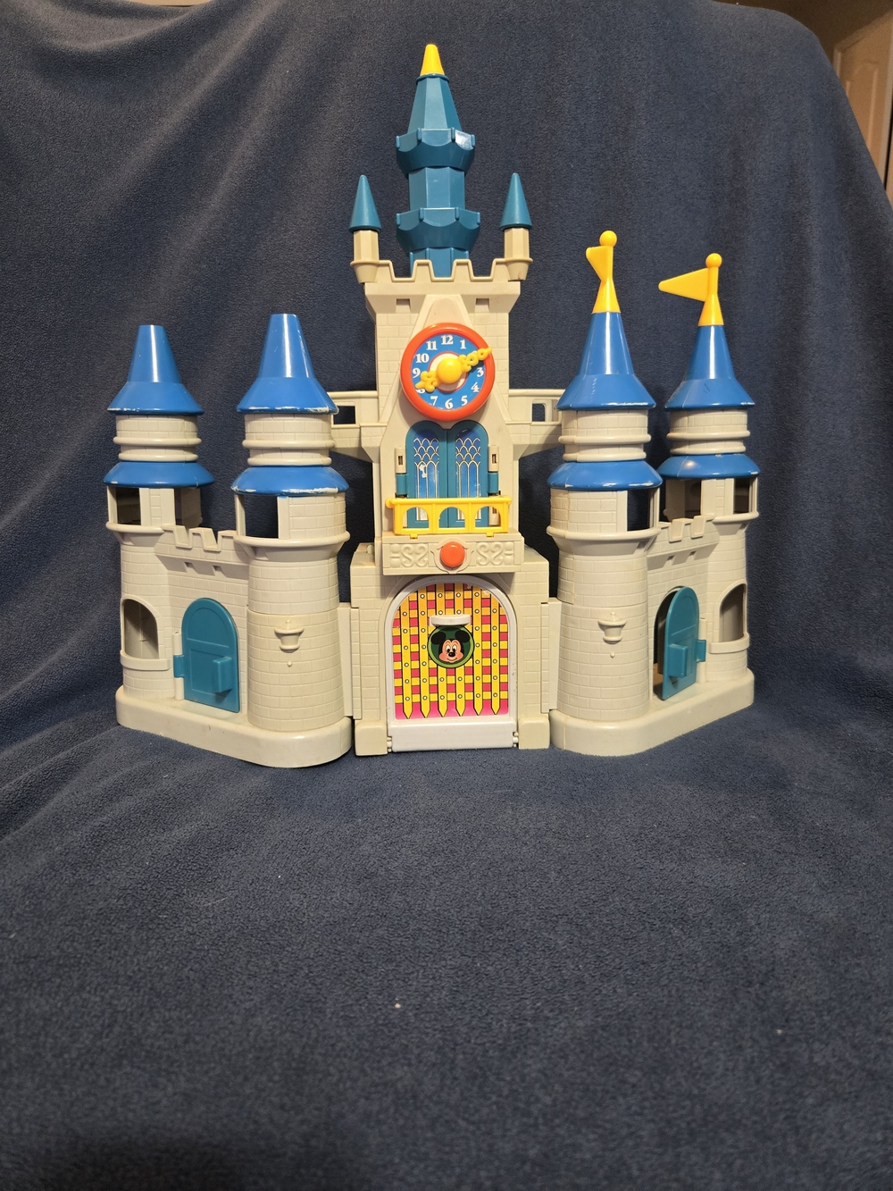 Classic Blue & Gray Castle Playset - Kids Toys
